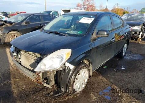 2014 Nissan Versa 1.6 Sv из США, поврежденный, VIN 3N1CN7AP0EK445067